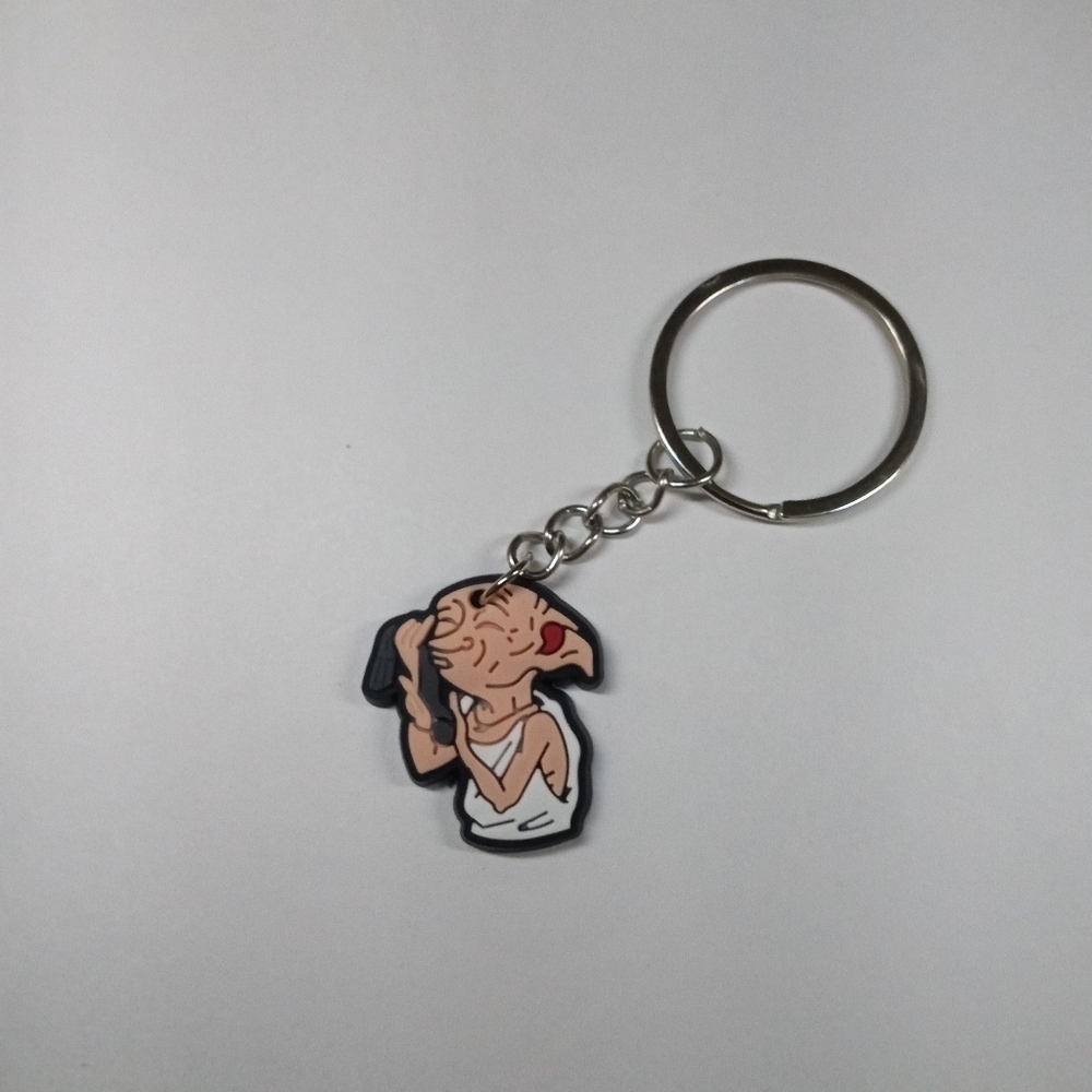 🆓 Free W/Purchase Harry Potter Dobby Sock Keychain NWT